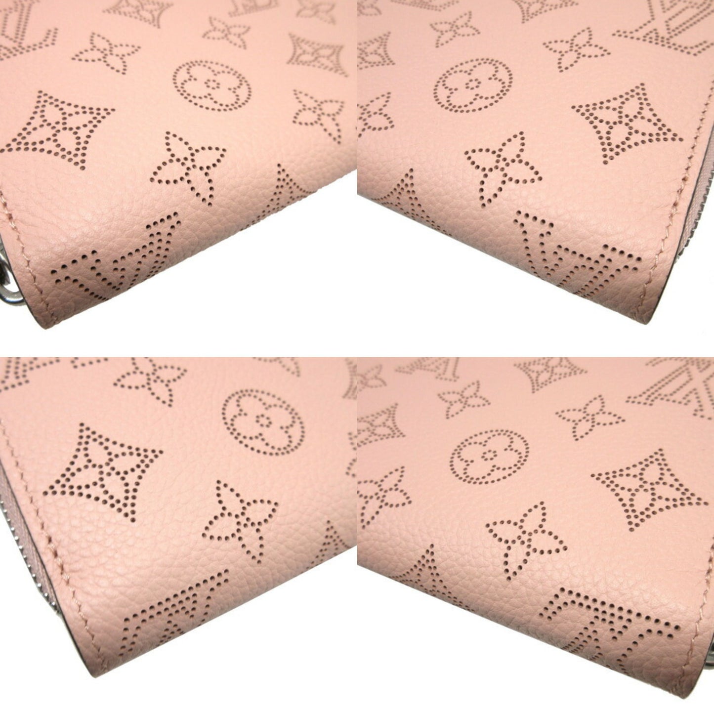 Louis Vuitton Portefeuille zippy, Pink, Leather, wallet