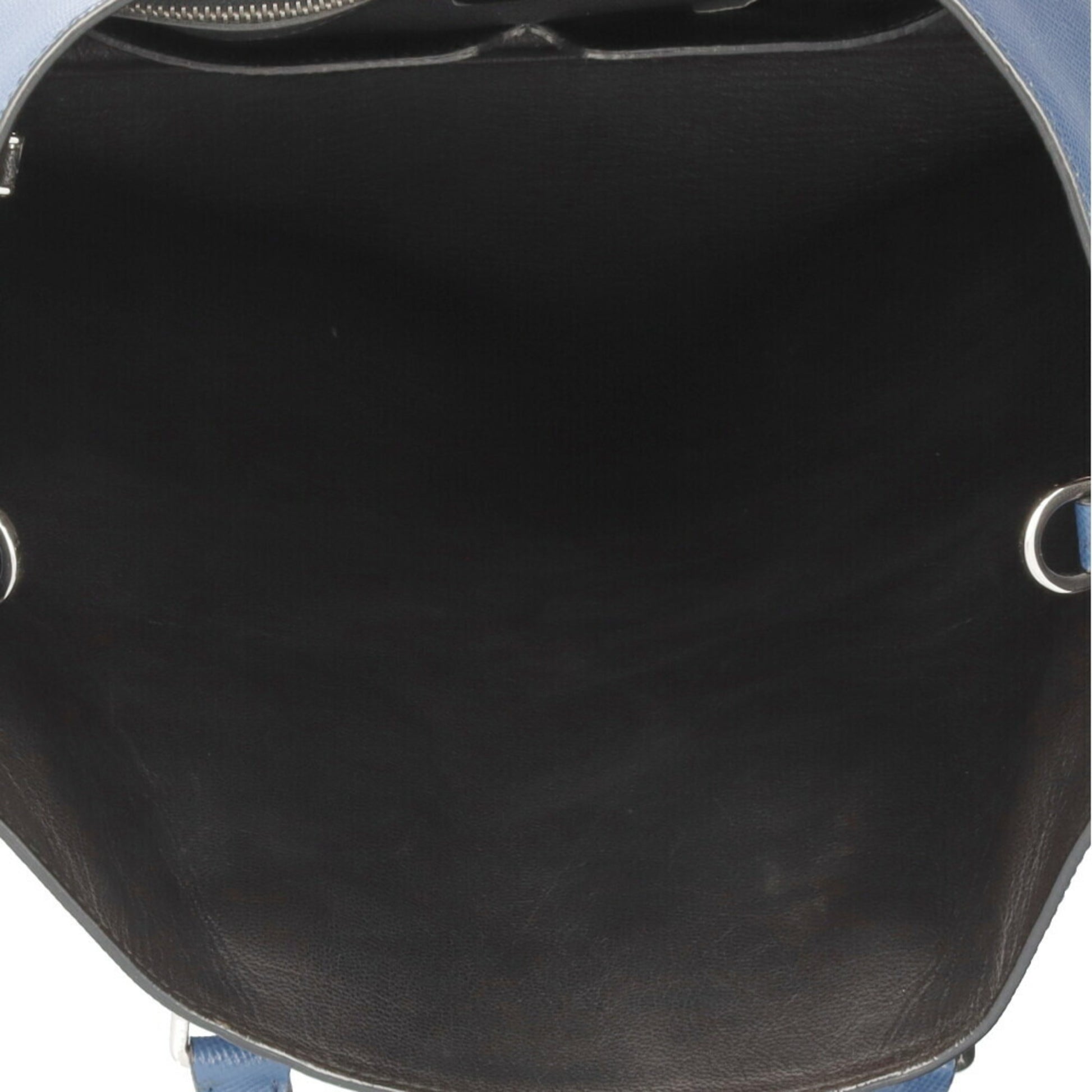 Prada, Blue, Leather, shoulder