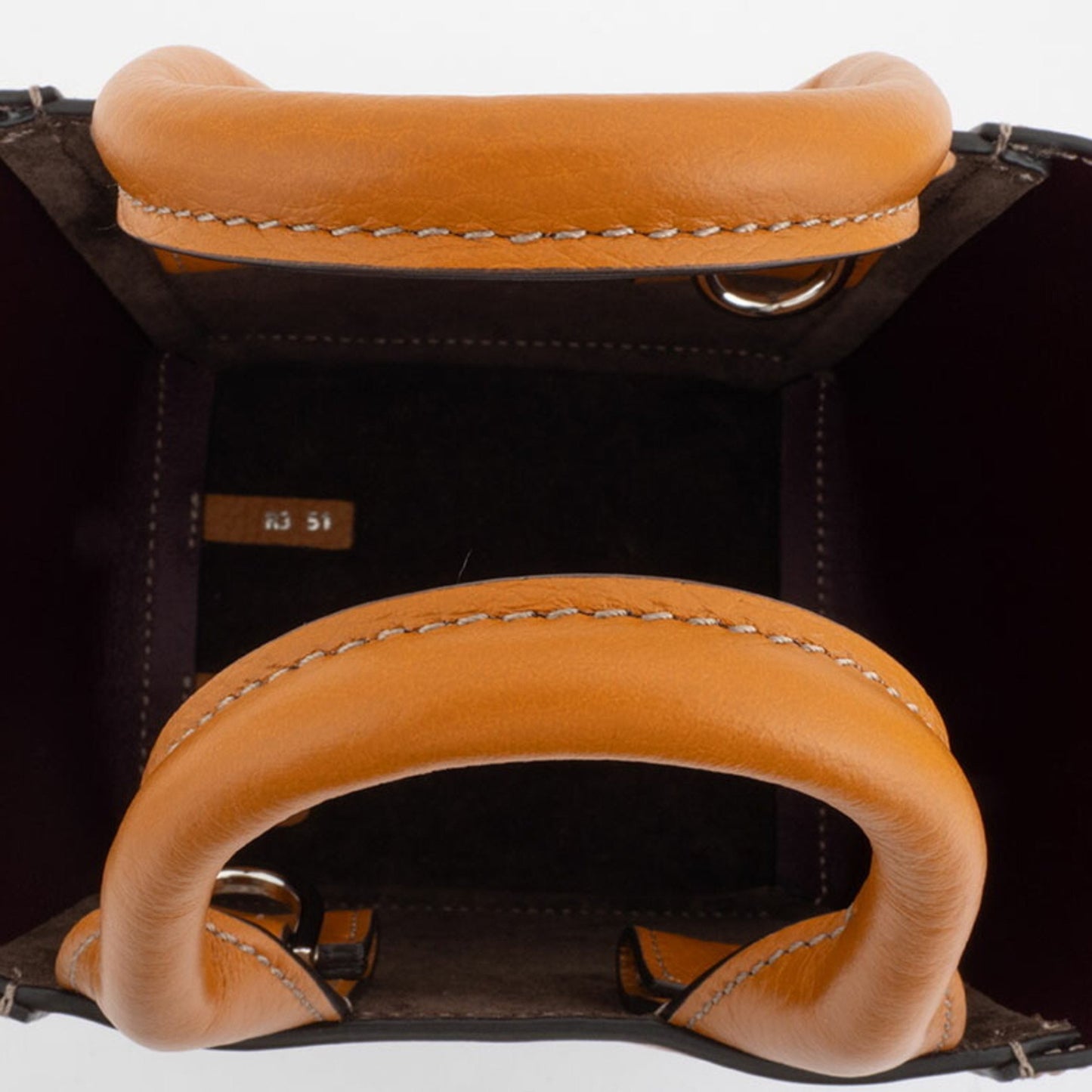 TOD'S, Orange, Leather, tote