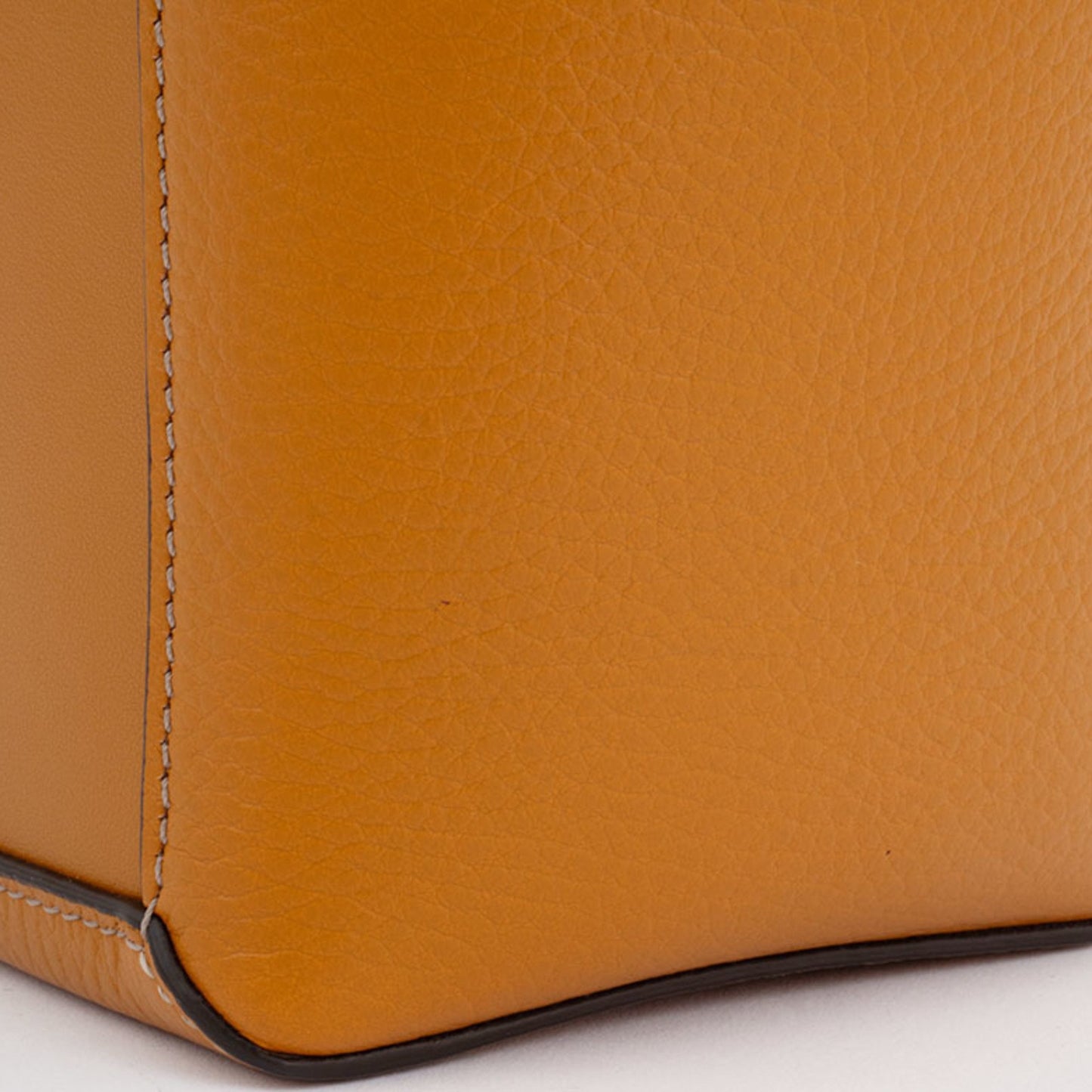 TOD'S, Orange, Leather, tote