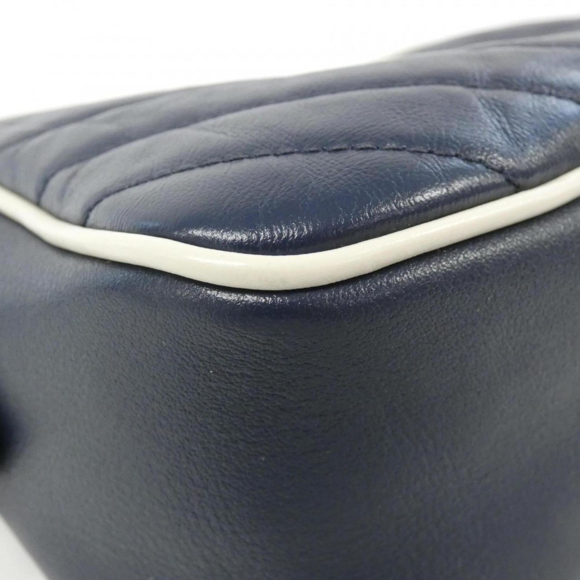 Gucci Marmont, Navy, Leather, shoulder