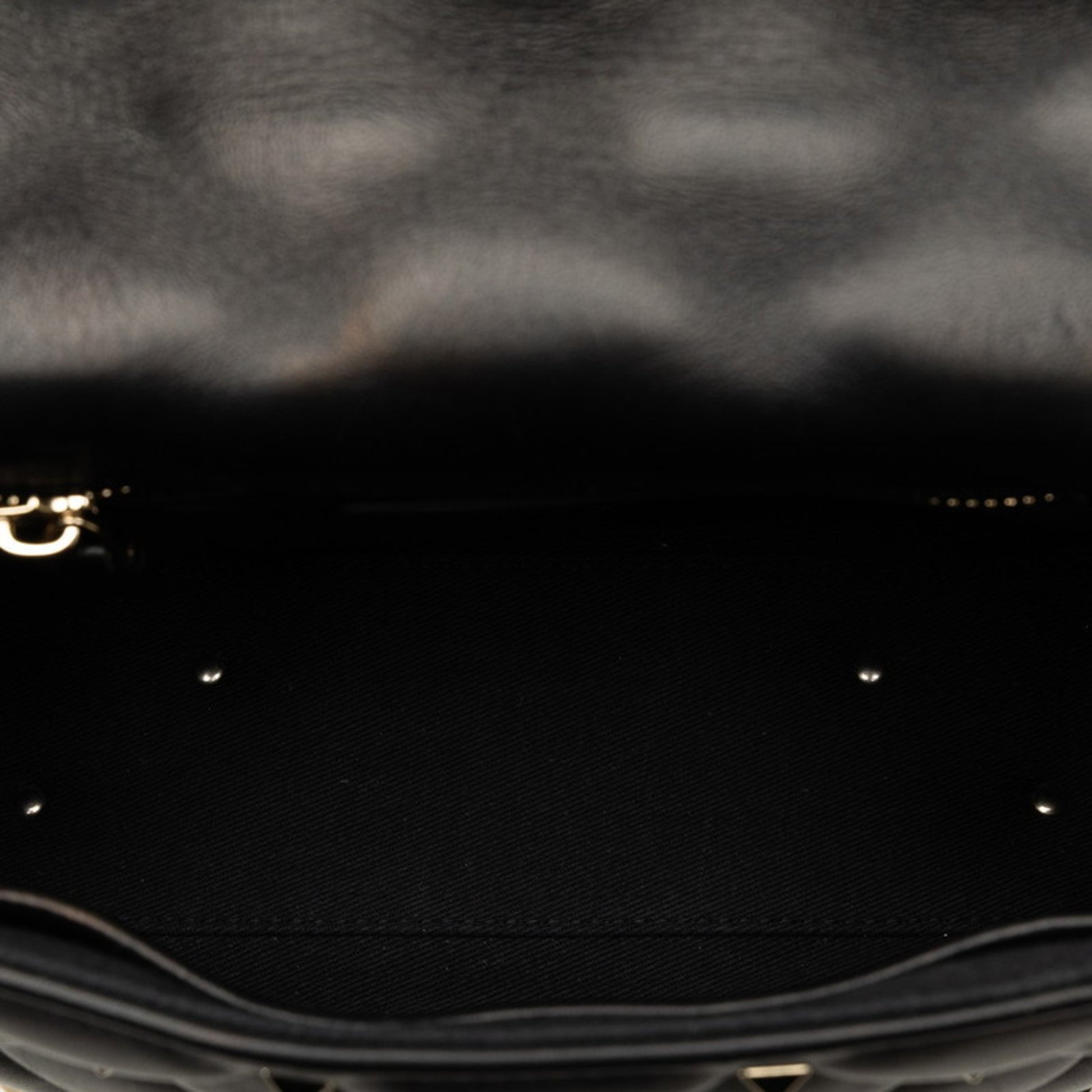 Valentino Garavani Candystud, Black, Leather, shoulder