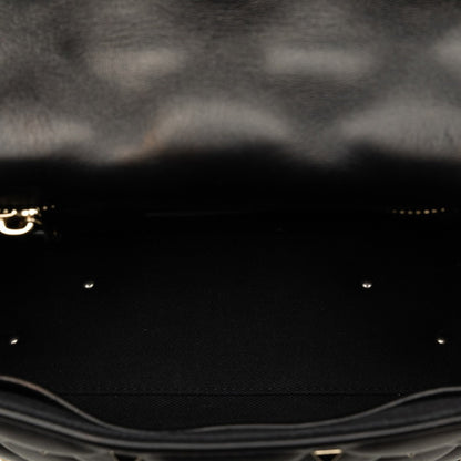 Valentino Garavani Candystud, Black, Leather, shoulder
