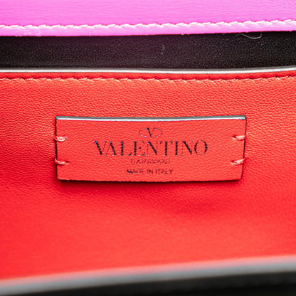 Valentino Garavani VSLING, Pink, Leather, handbag