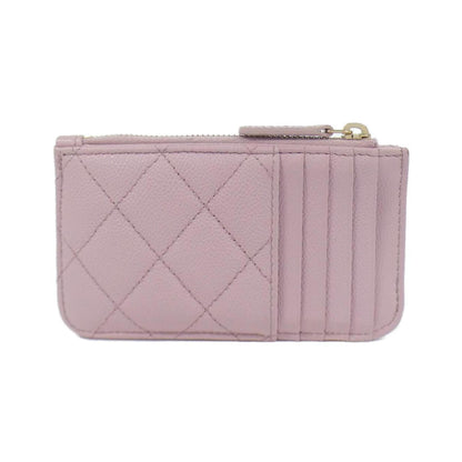 Chanel, Pink, Leather, wallet