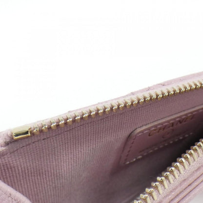 Chanel, Pink, Leather, wallet