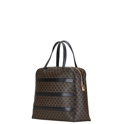 Céline Macadam, Brown, Canvas, handbag
