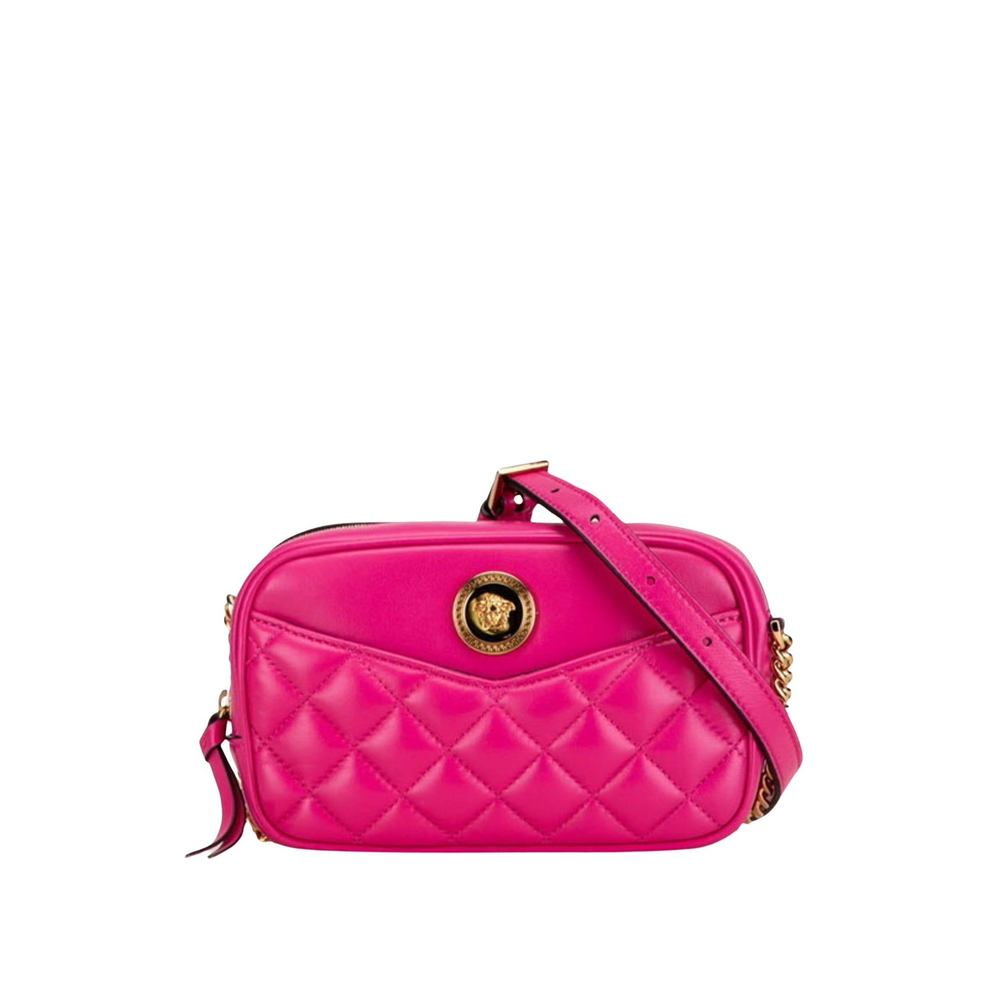Versace Medusa, Pink, Leather, shoulder