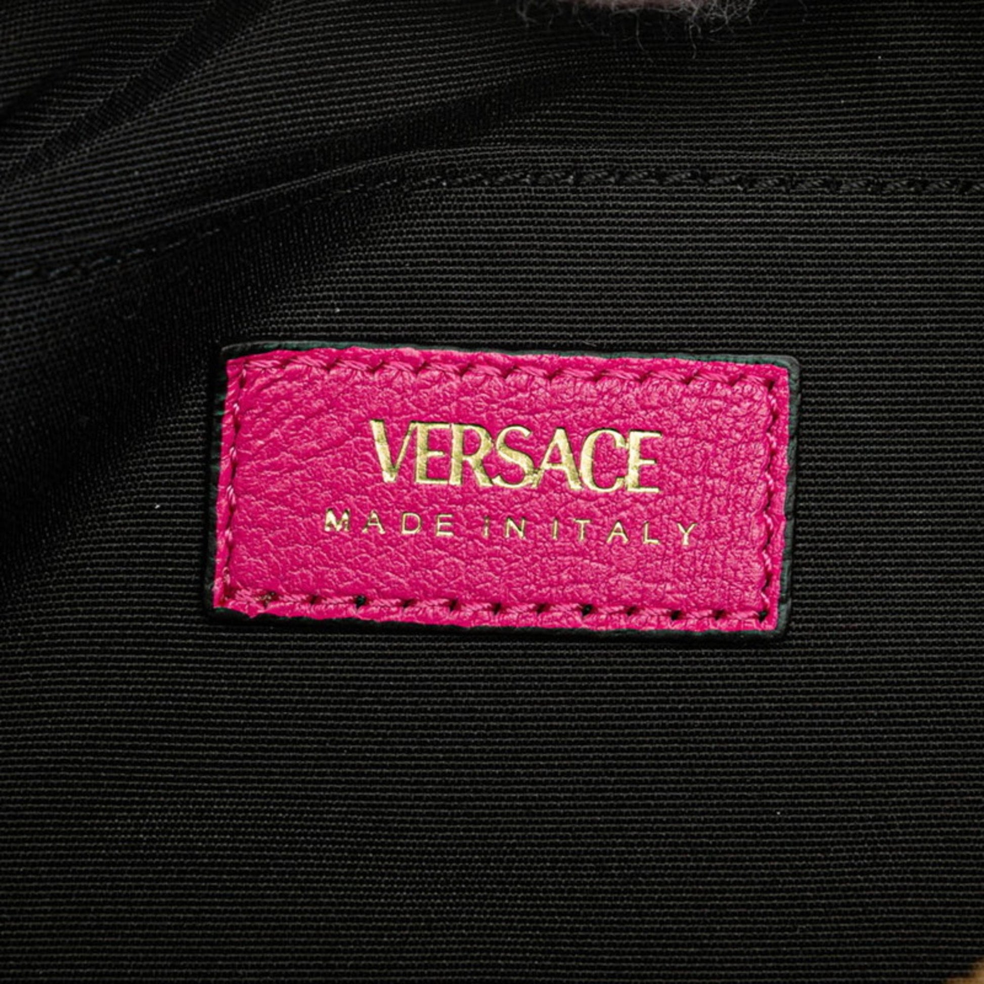 Versace Medusa, Pink, Leather, shoulder