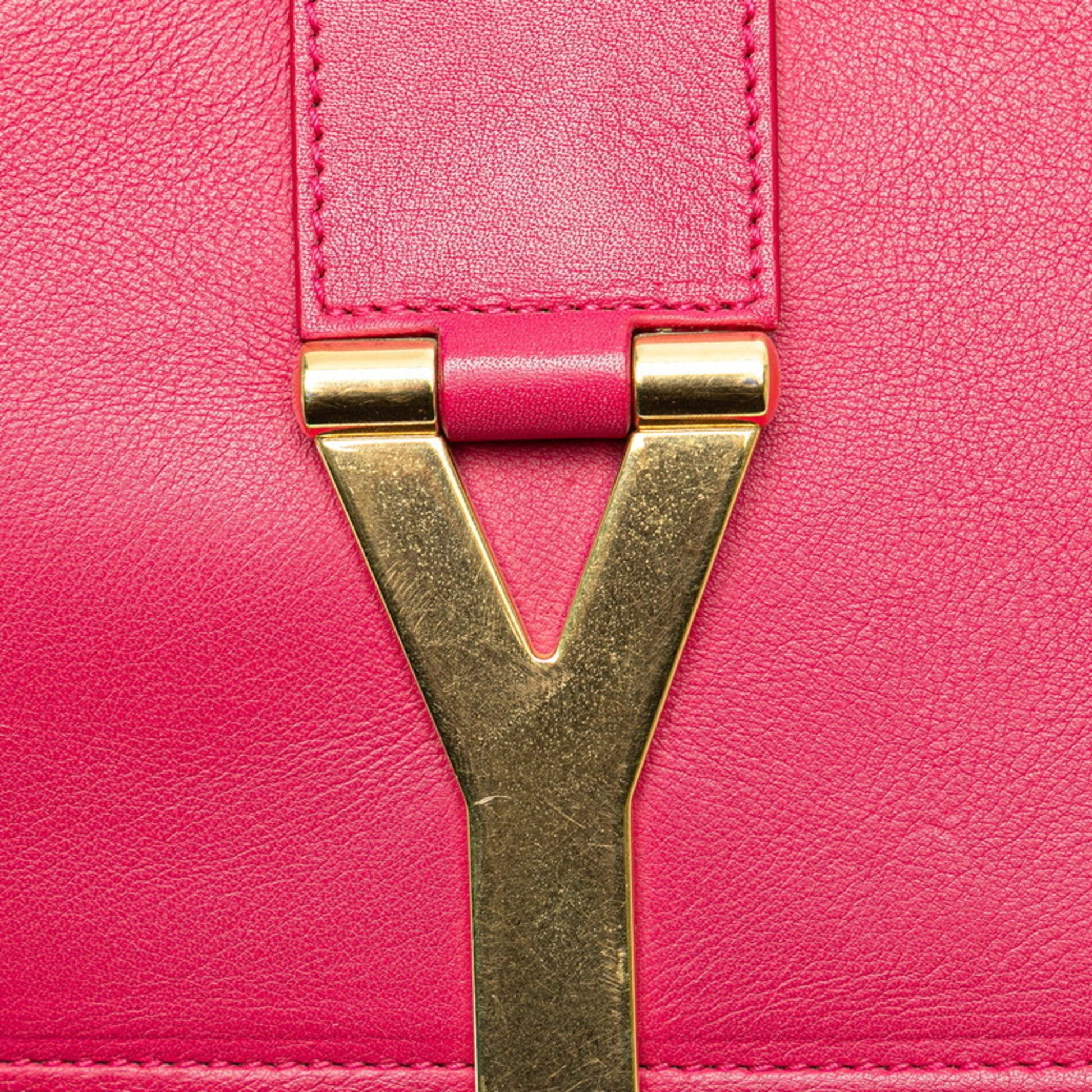 Saint Laurent, Pink, Leather, shoulder