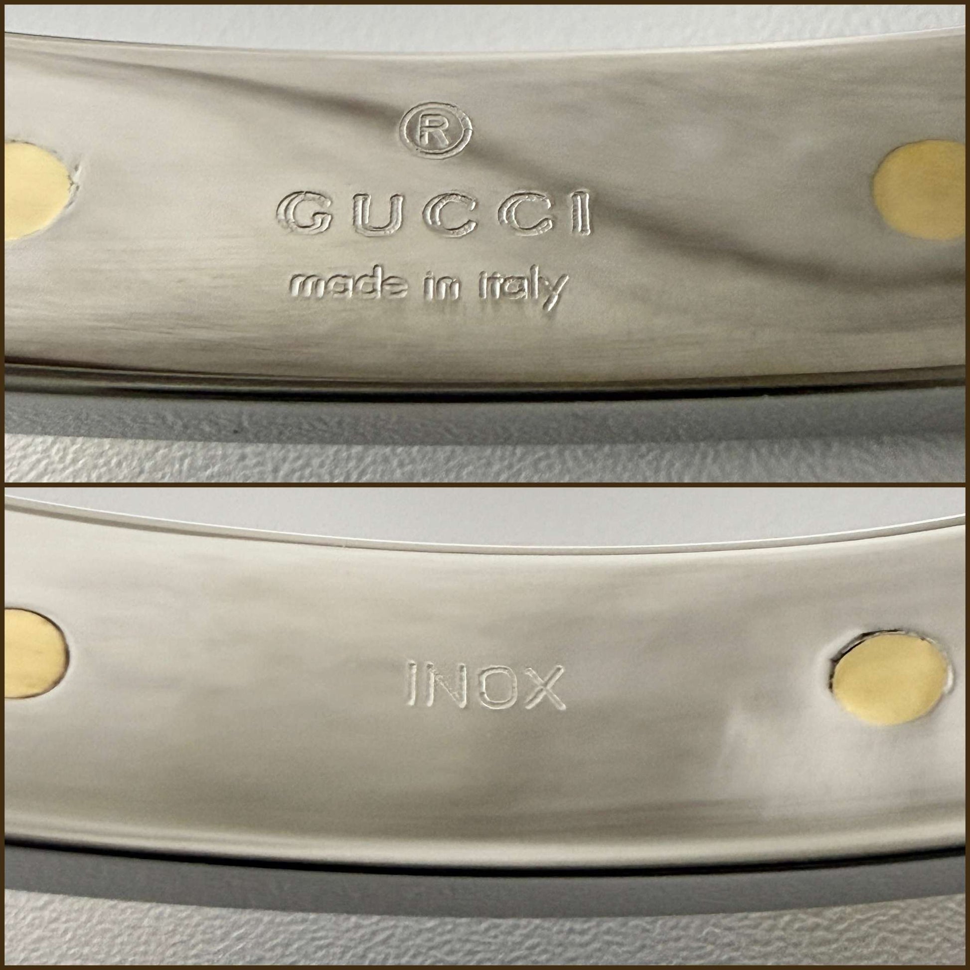 Gucci, Silver, Steel, bracelet