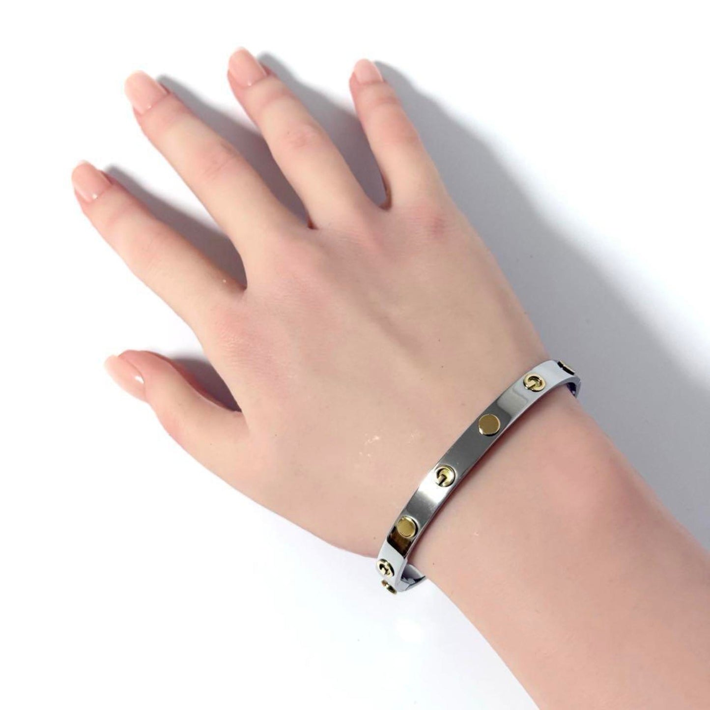 Gucci, Silver, Steel, bracelet