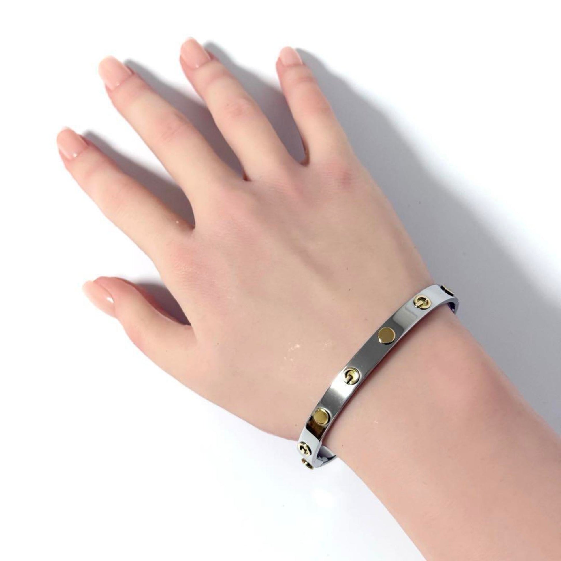 Gucci, Silver, Steel, bracelet