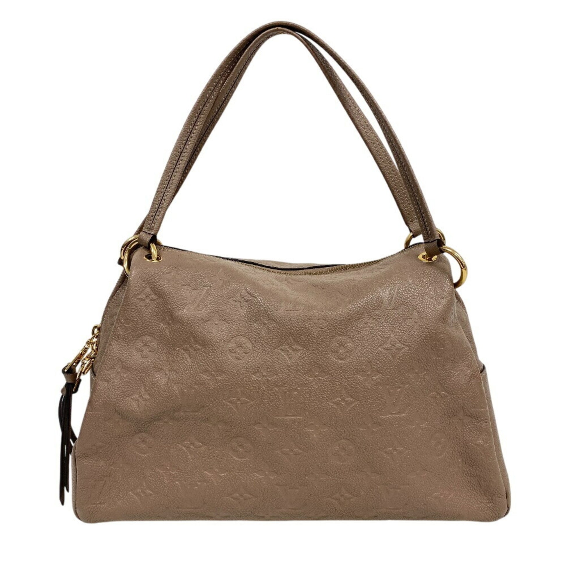 Louis Vuitton Ponthieu, Brown, Leather, handbag