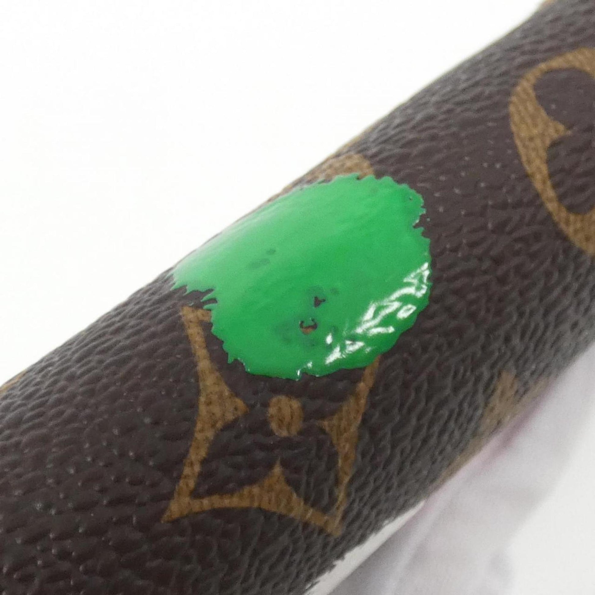 Louis Vuitton Sarah, Brown, Canvas, wallet