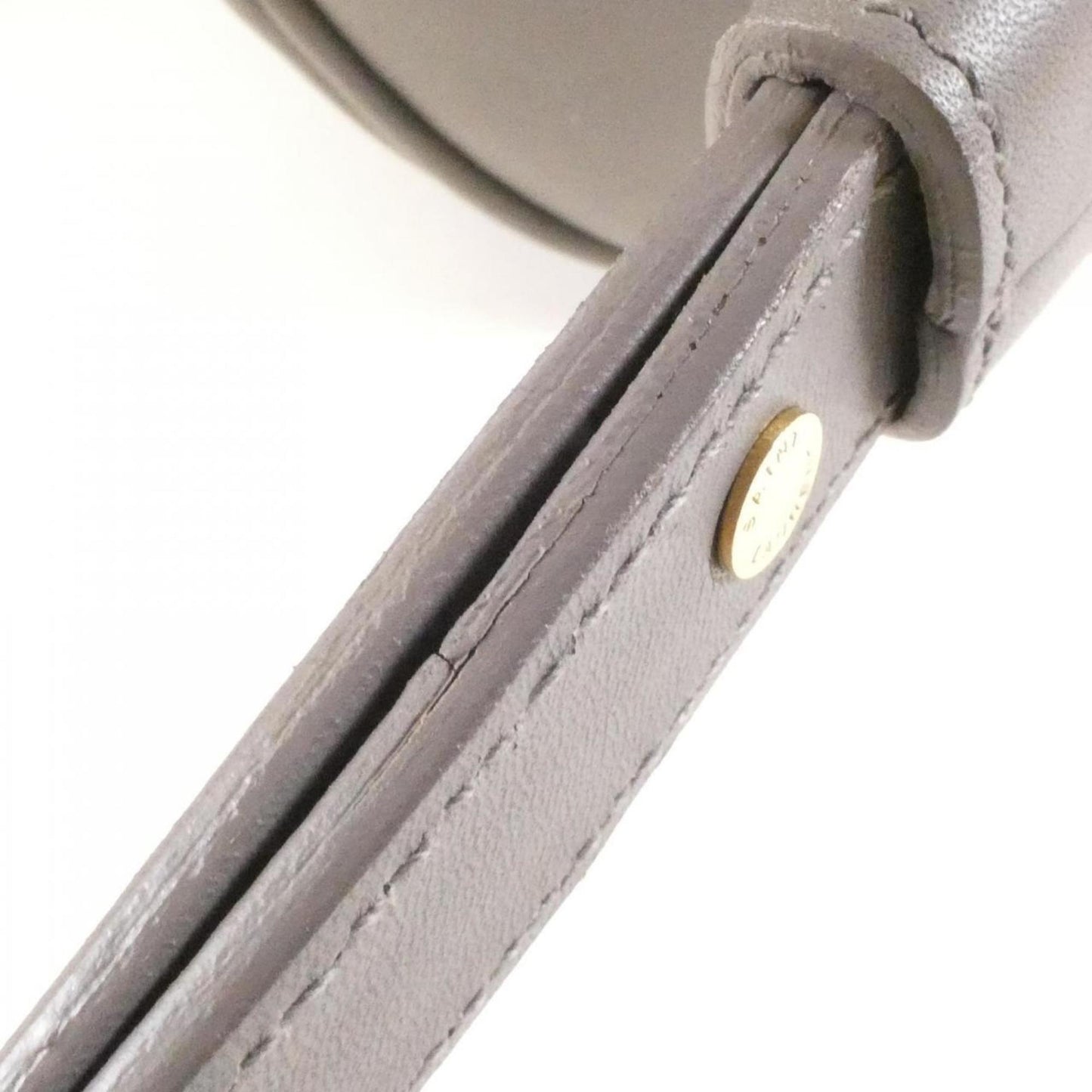 Saint Laurent Duffle, Grey, Leather, travel