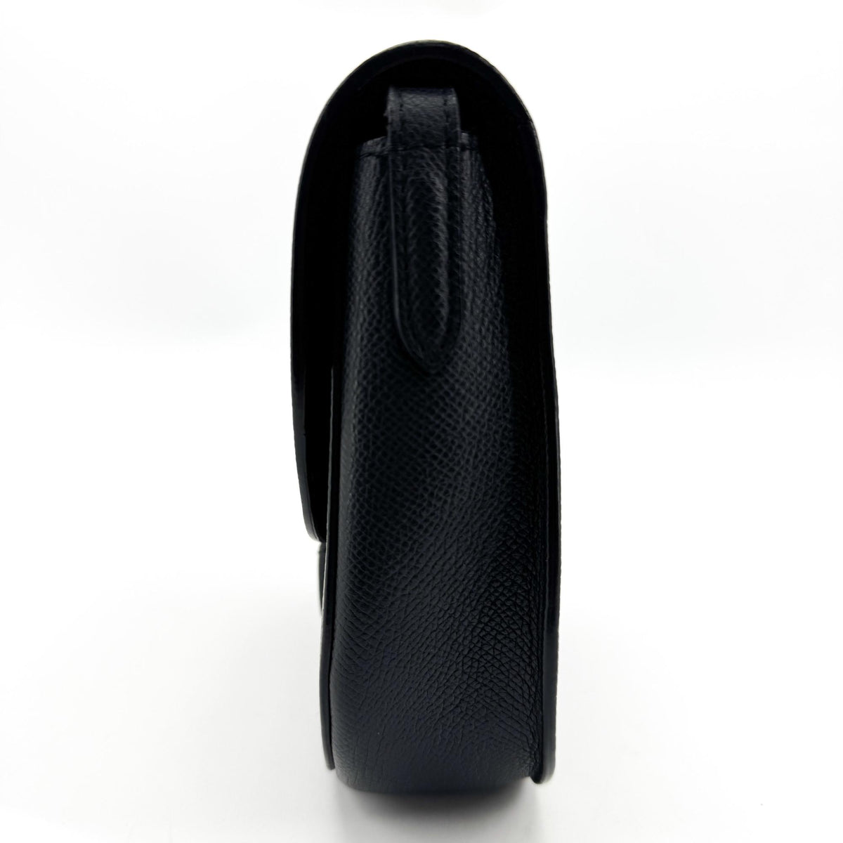 Celine Trotteur Calfskin, Black, Leather, Crossbody Bag