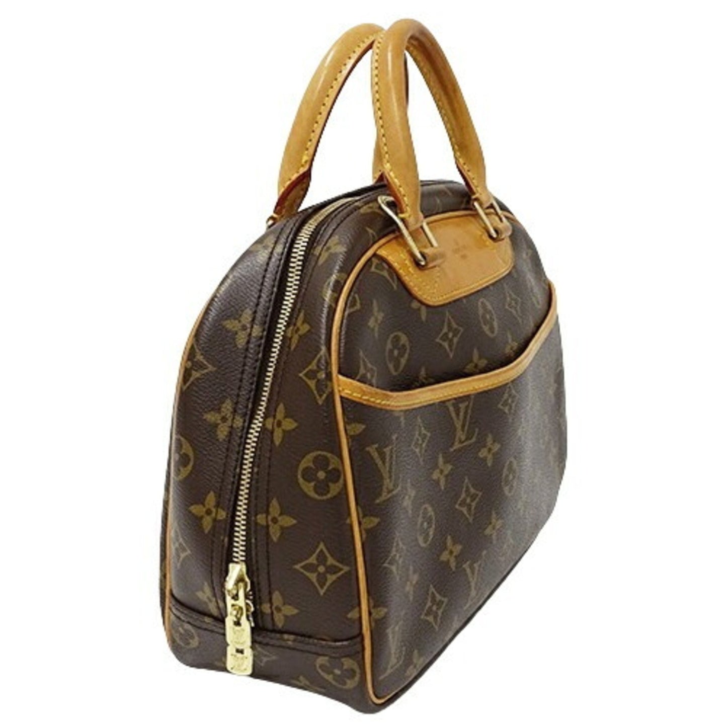 Louis Vuitton Trouville, Brown, Canvas, handbag