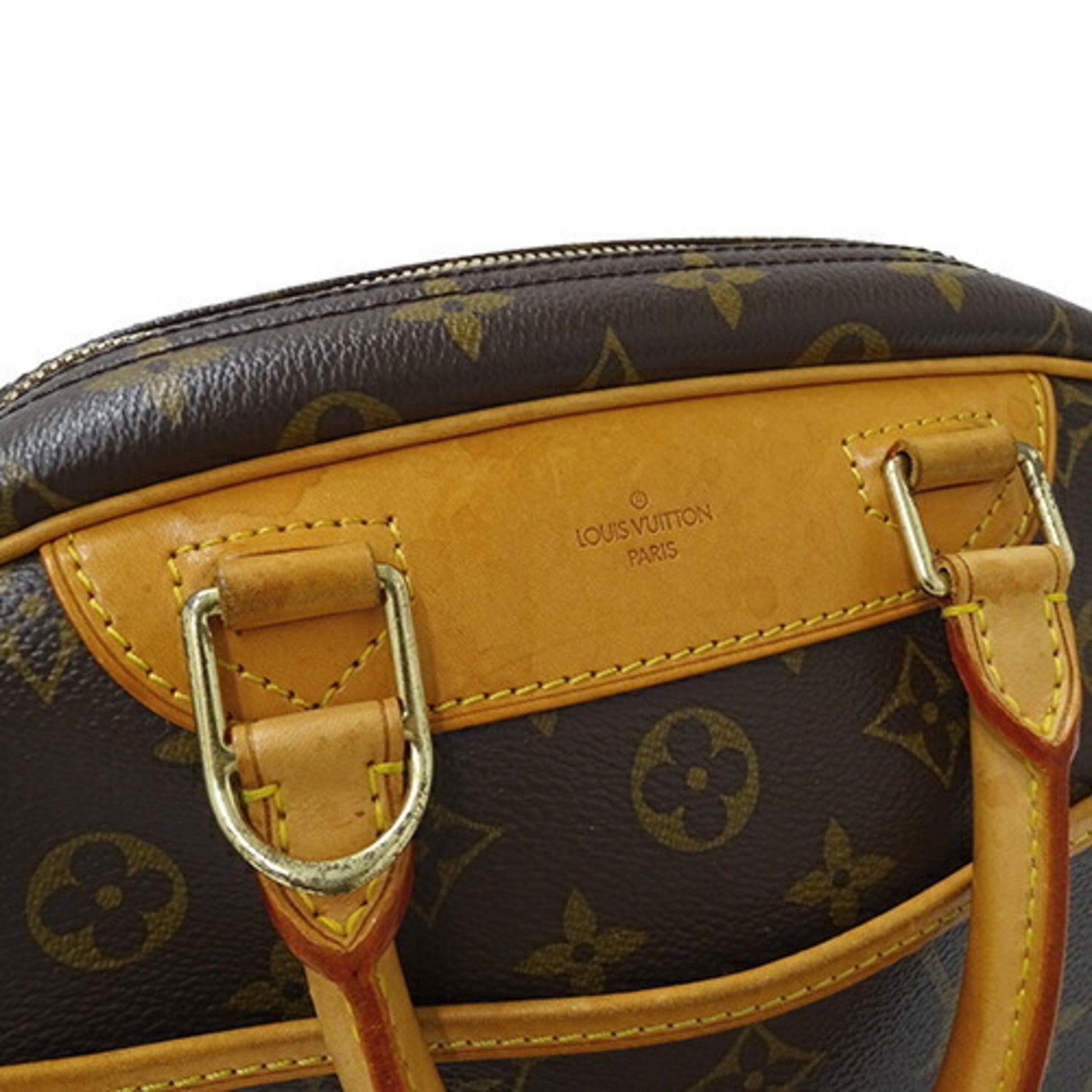 Louis Vuitton Trouville, Brown, Canvas, handbag