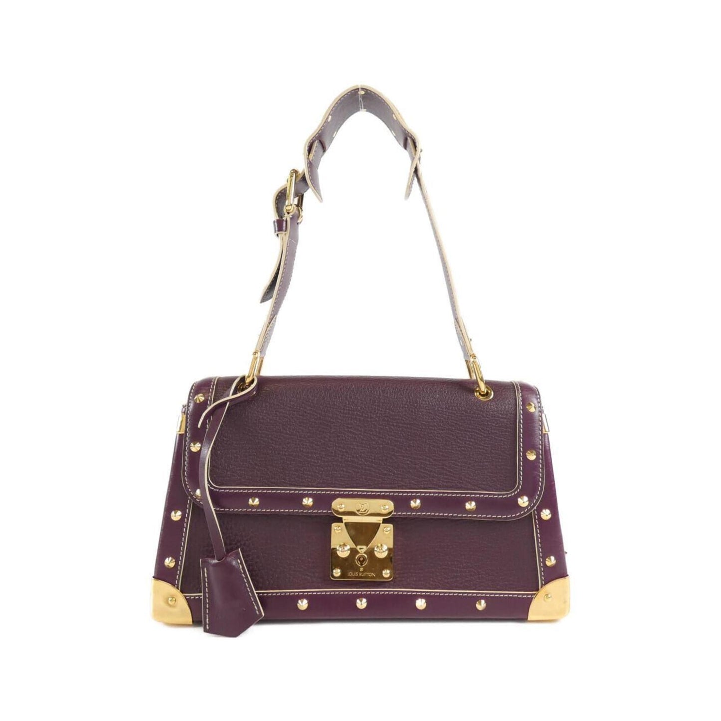 Louis Vuitton Le Talentueux, Purple, Leather, shoulder