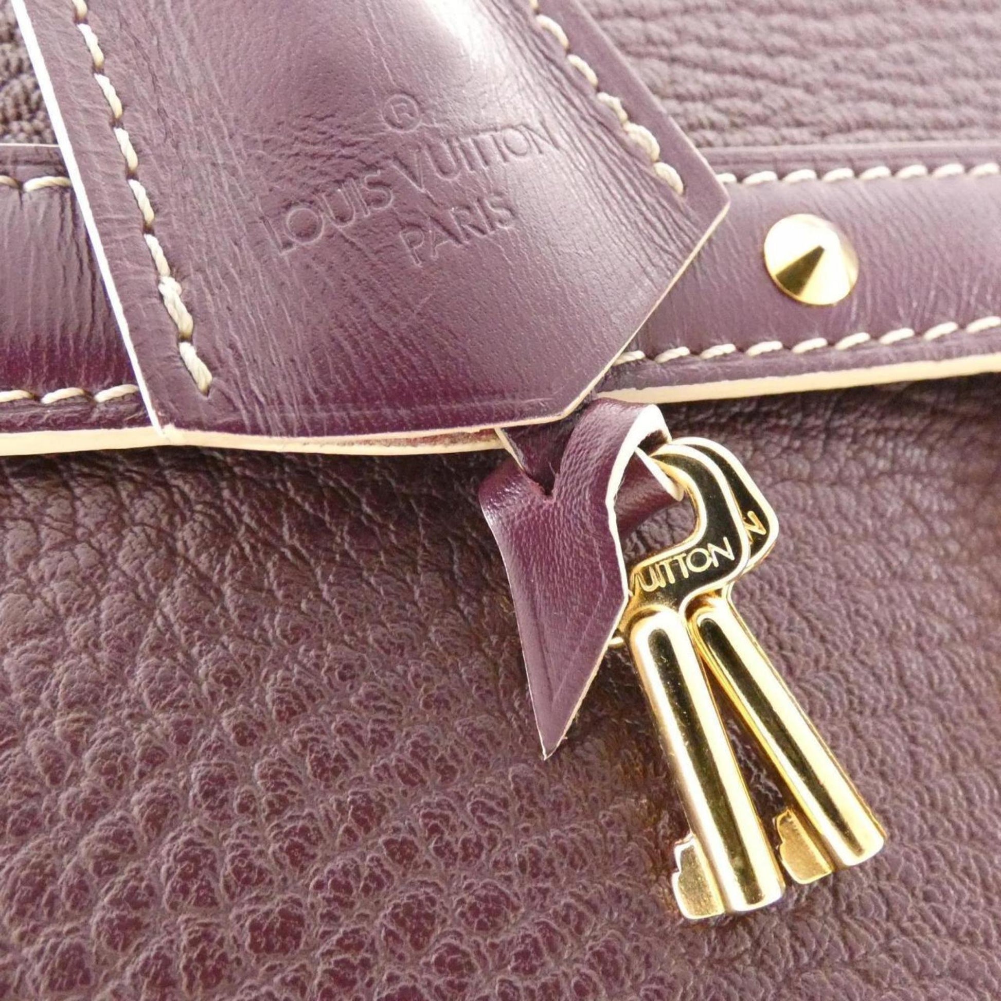 Louis Vuitton Le Talentueux, Purple, Leather, shoulder