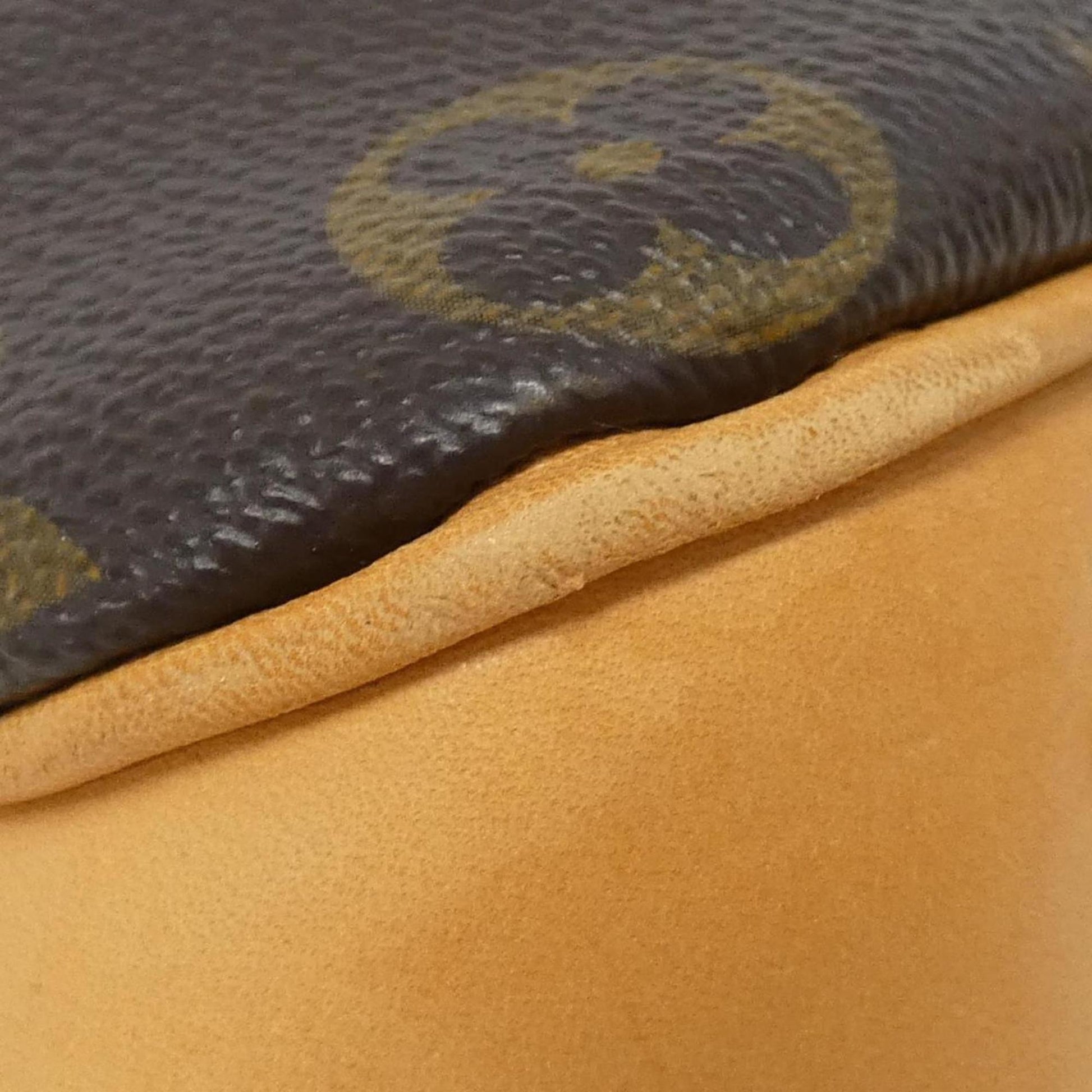 Louis Vuitton Boetie, Brown, Canvas, handbag