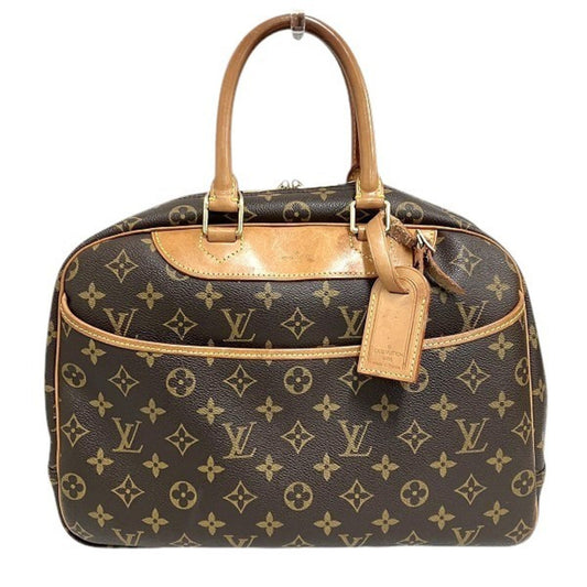 Louis Vuitton Deauville, Brown, Canvas, tote