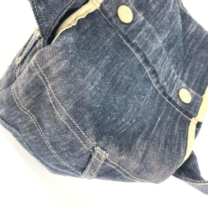 Chanel Petite Shopping Tote, Blue, Denim - Jeans, handbag