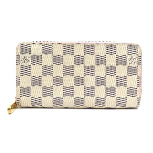 Louis Vuitton Zippy wallet, White, Canvas, wallet