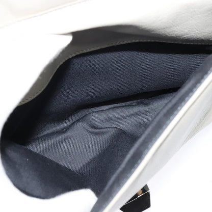Balenciaga, Grey, Leather, shoulder