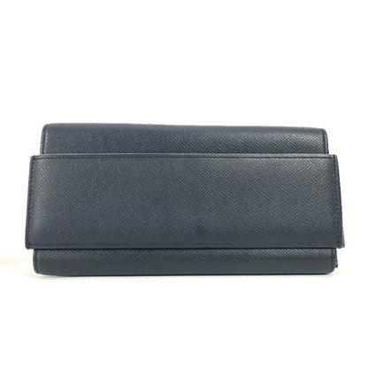 Hermès Passant, Black, Leather, wallet