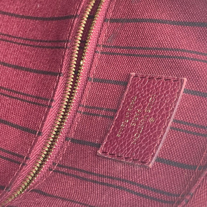 Louis Vuitton Speedy 30, Burgundy, Leather, handbag