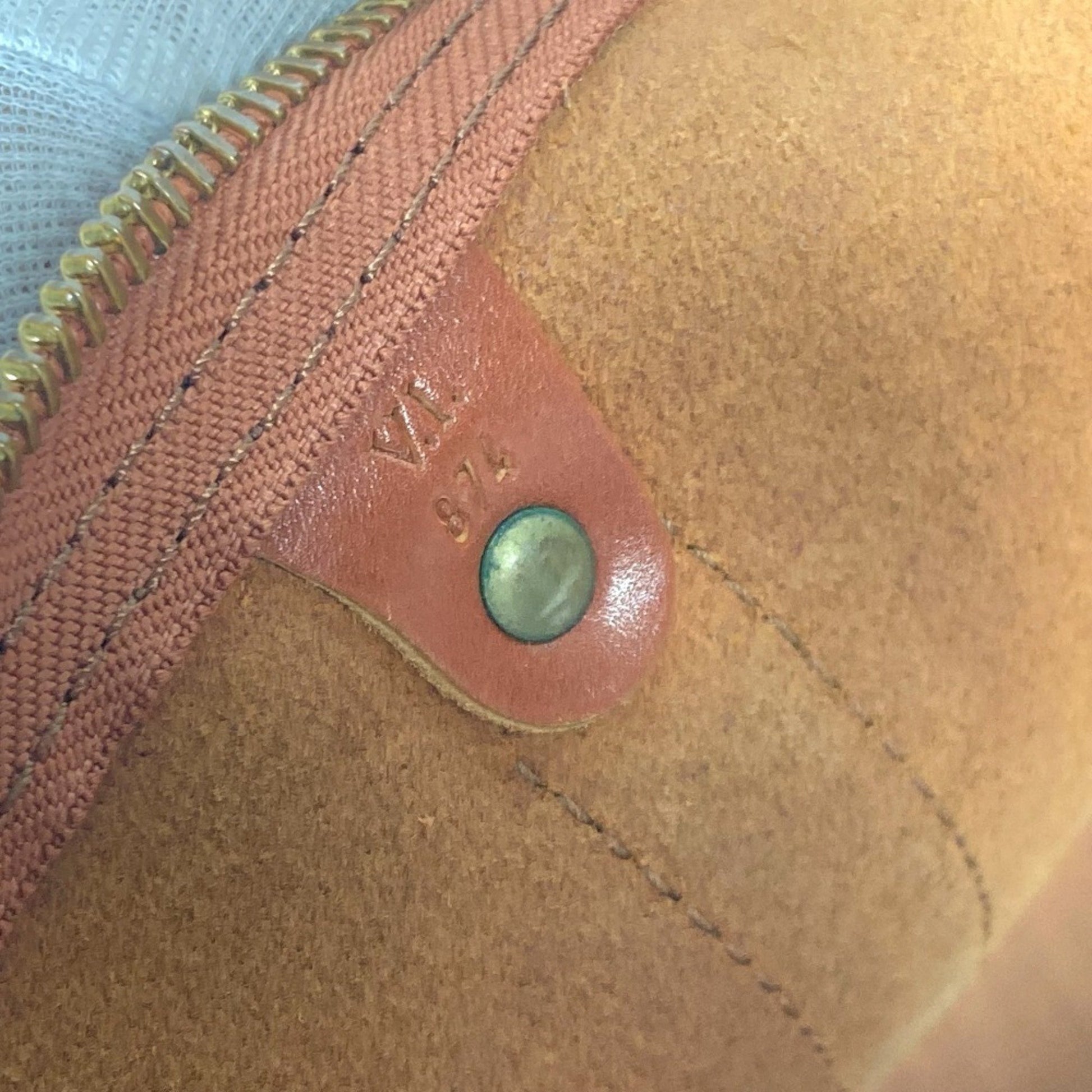 Louis Vuitton Keepall 50, Brown, Leather, travel