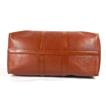 Louis Vuitton Keepall 50, Brown, Leather, travel