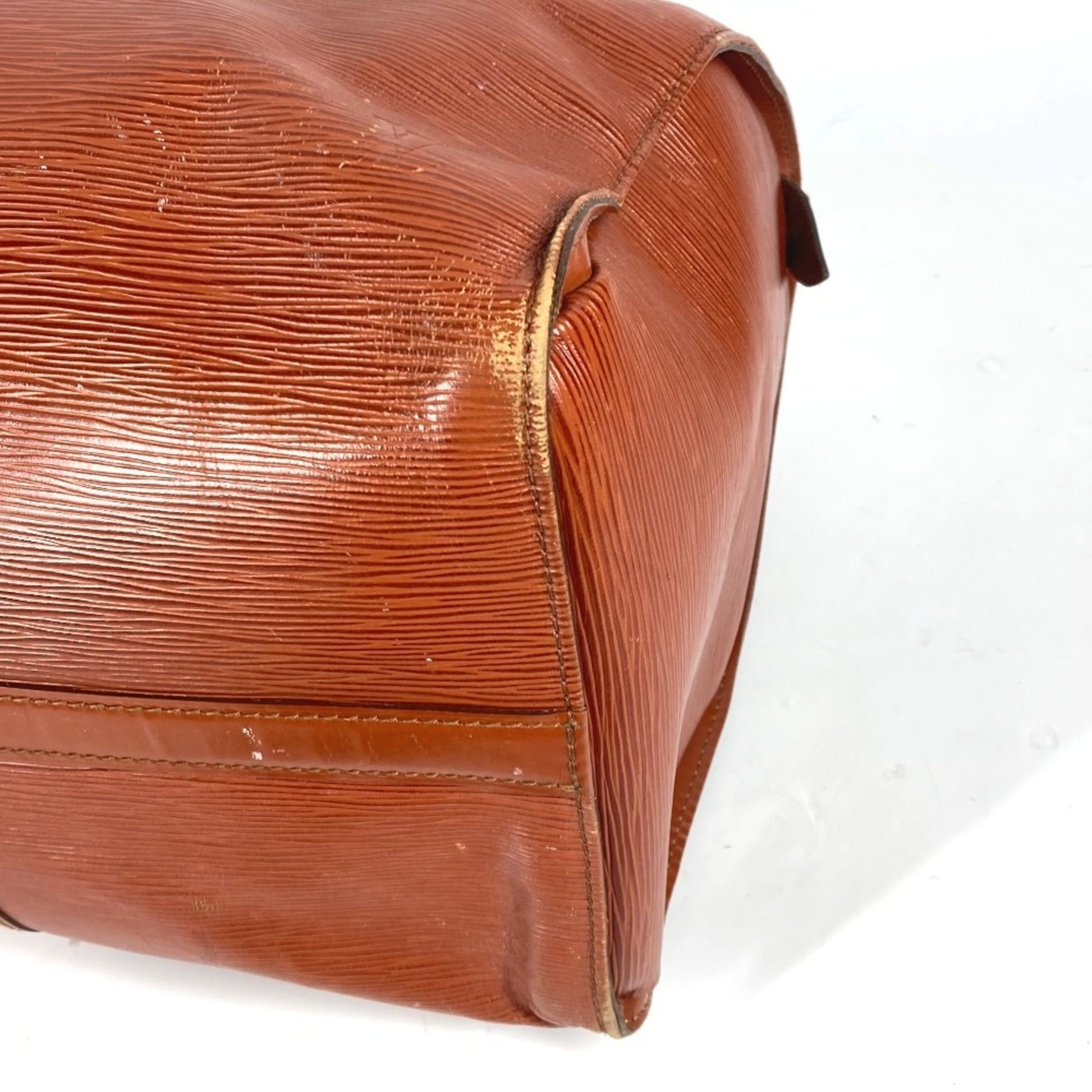 Louis Vuitton Keepall 50, Brown, Leather, travel