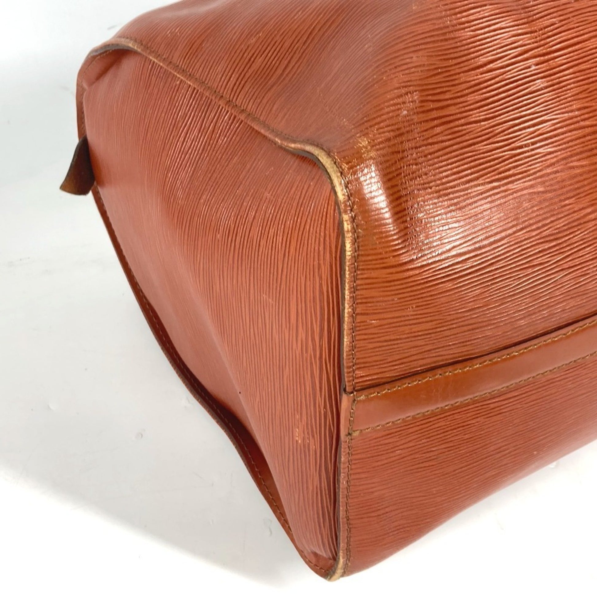 Louis Vuitton Keepall 50, Brown, Leather, travel