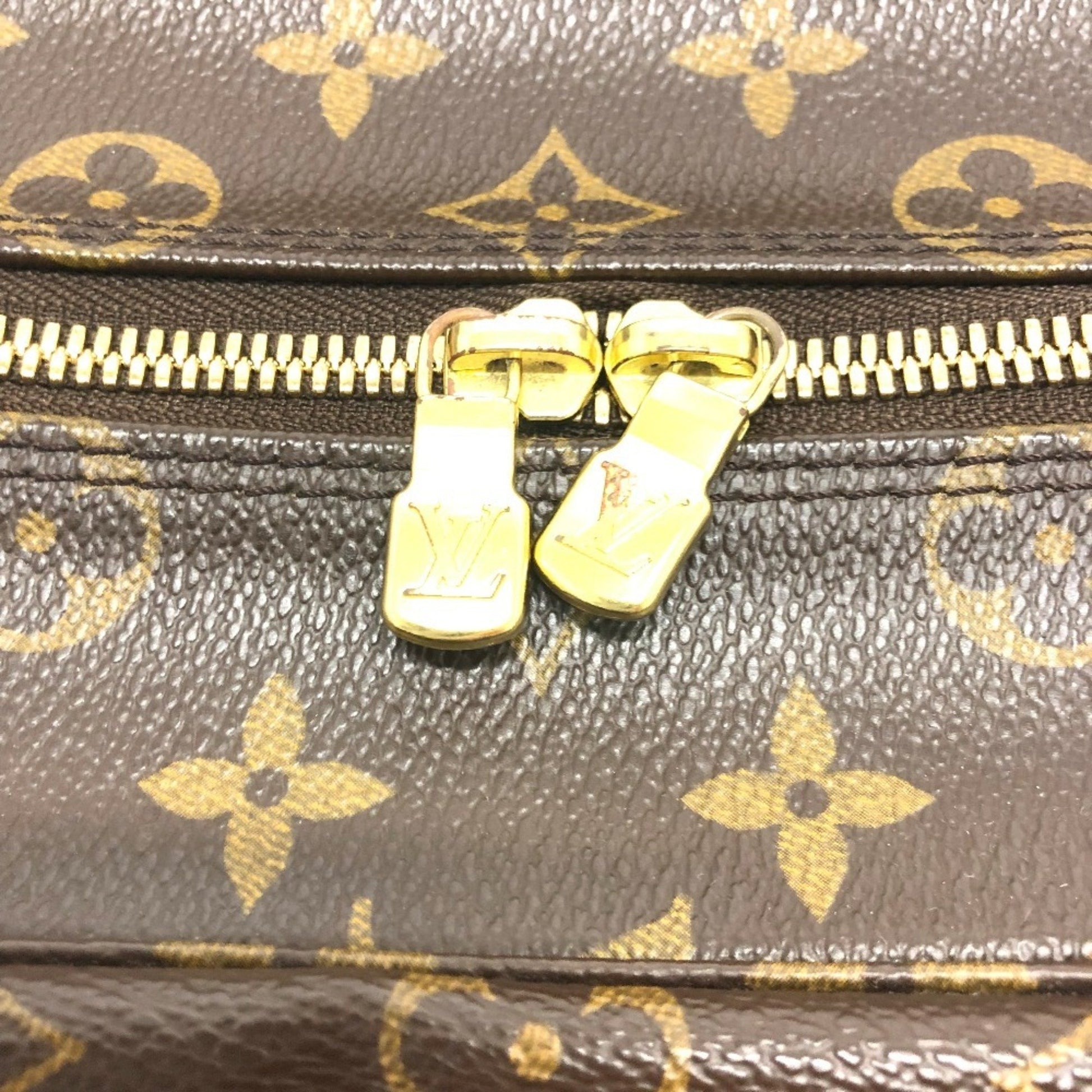 Louis Vuitton Naviglio, Brown, Canvas, shoulder