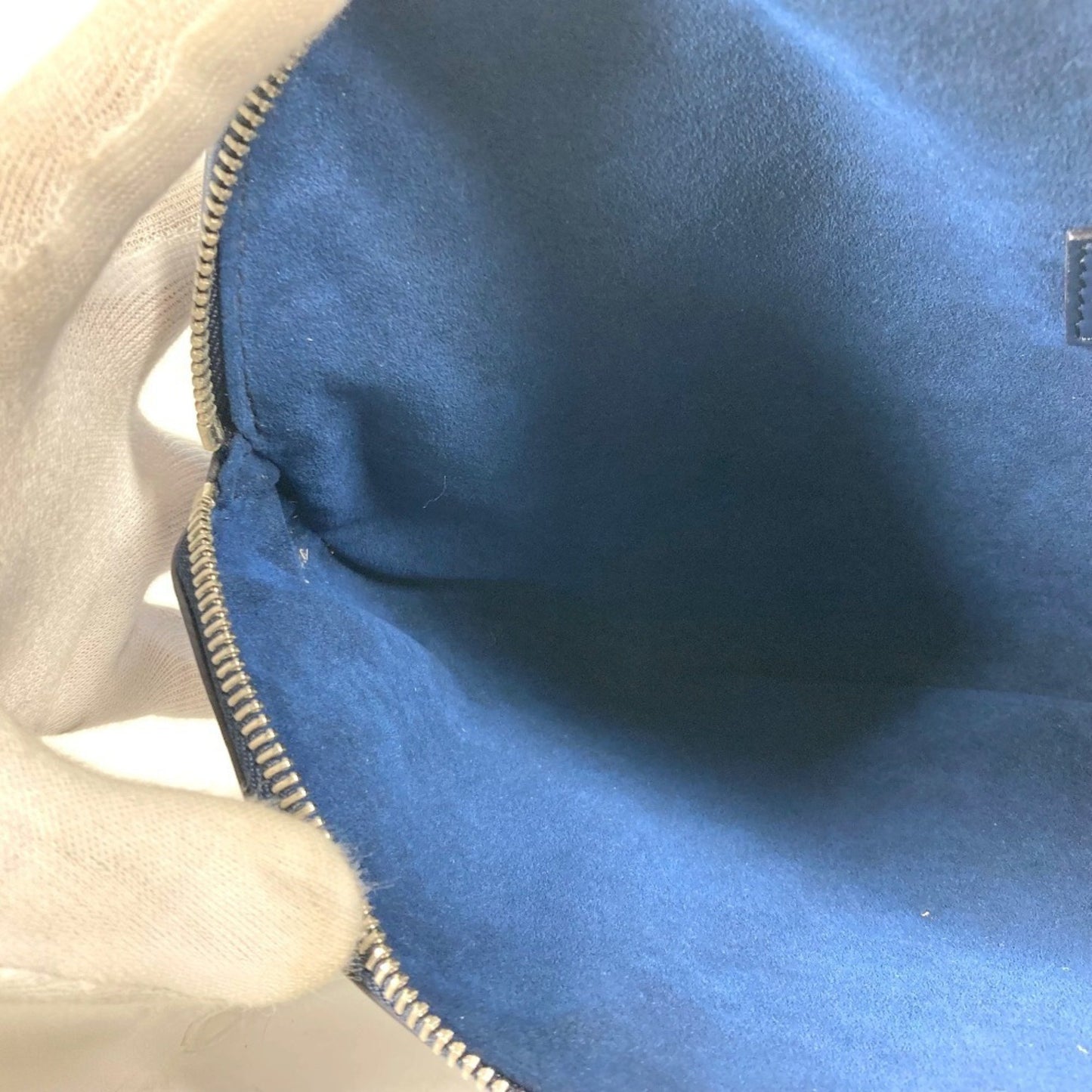 Louis Vuitton Bum Bag / Sac Ceinture, Blue, Leather, clutch