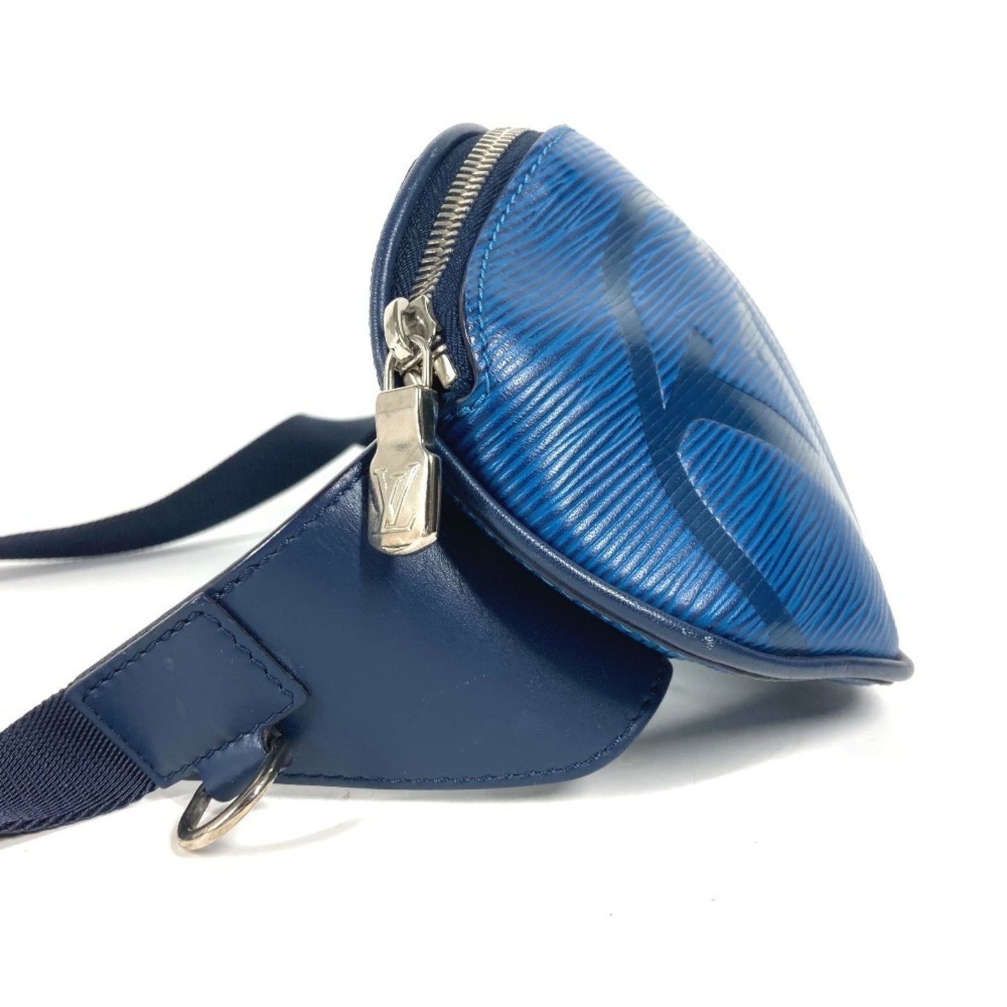 Louis Vuitton Bum Bag / Sac Ceinture, Blue, Leather, clutch