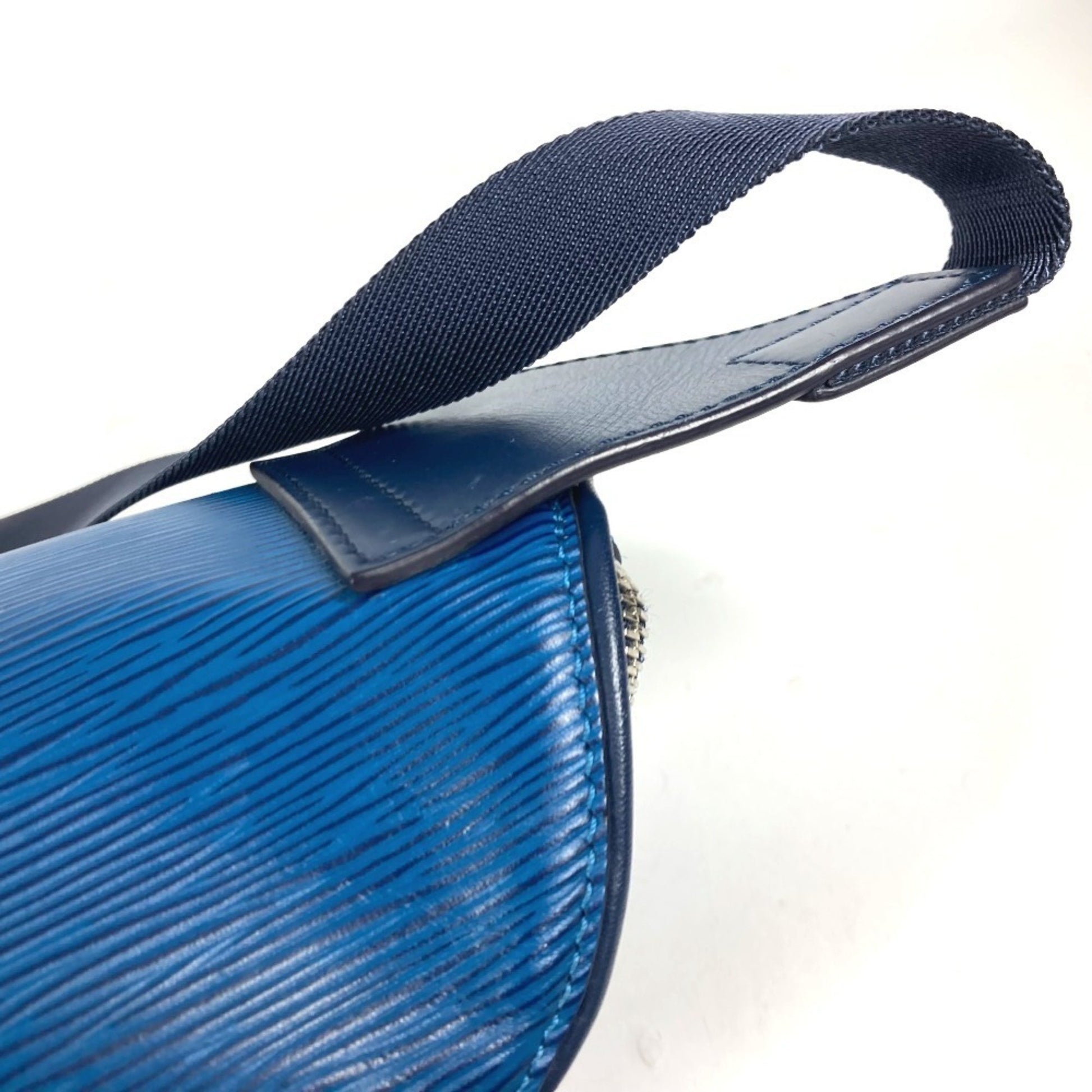 Louis Vuitton Bum Bag / Sac Ceinture, Blue, Leather, clutch