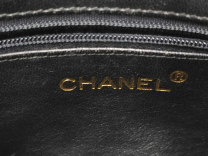 Chanel, Black, Leather, shoulder