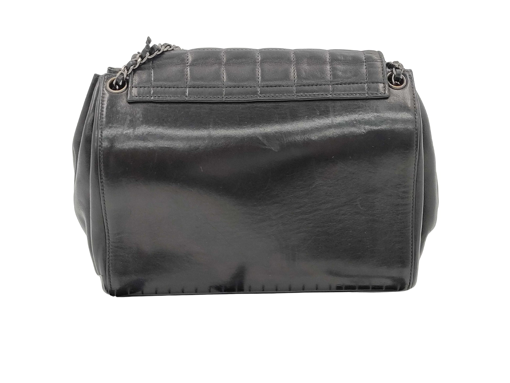 Chanel Matelassé, Black, Leather, travel