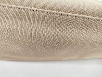 Chanel Shopper Tote Canvas, Brown, Canvas, Handbag
