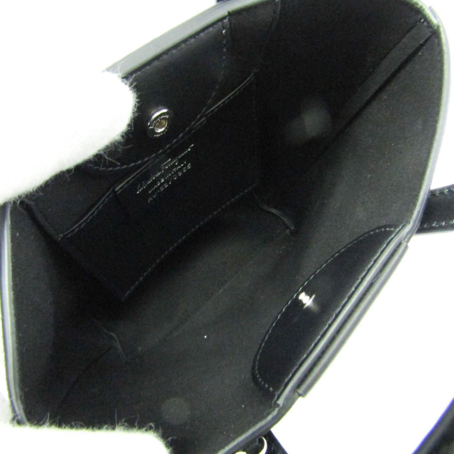 Salvatore Ferragamo Crystal, Black, Leather, tote