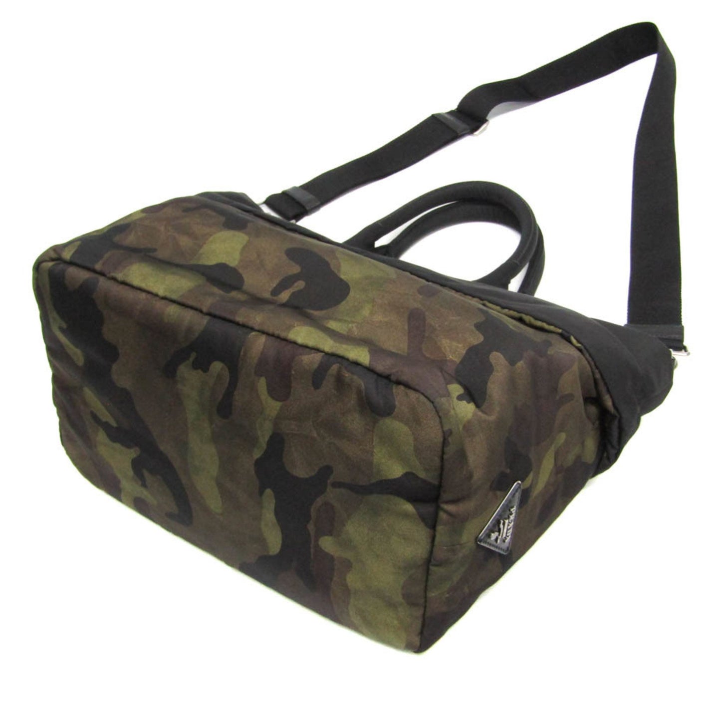 Prada Re-Nylon, Khaki, NYLON, handbag