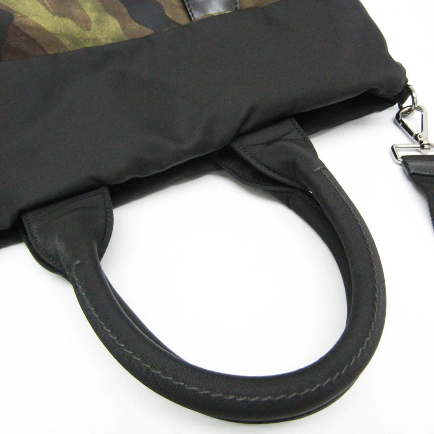 Prada Re-Nylon, Khaki, NYLON, handbag