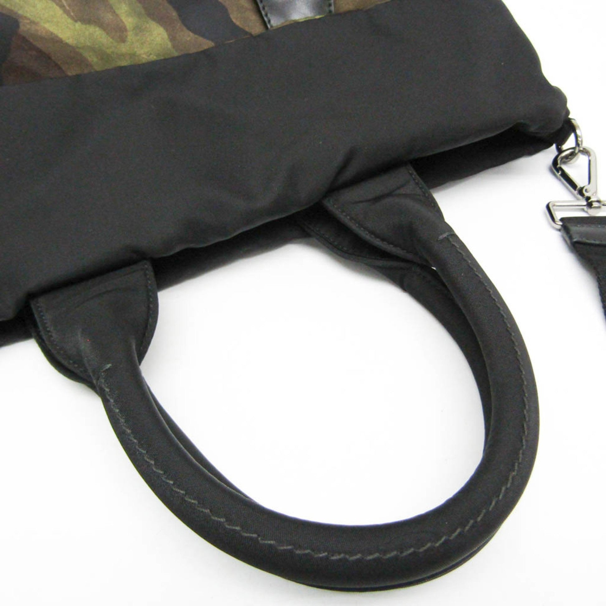 Prada Re-Nylon, Khaki, NYLON, handbag