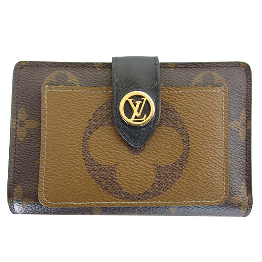 Louis Vuitton Juliette, Brown, Canvas, wallet