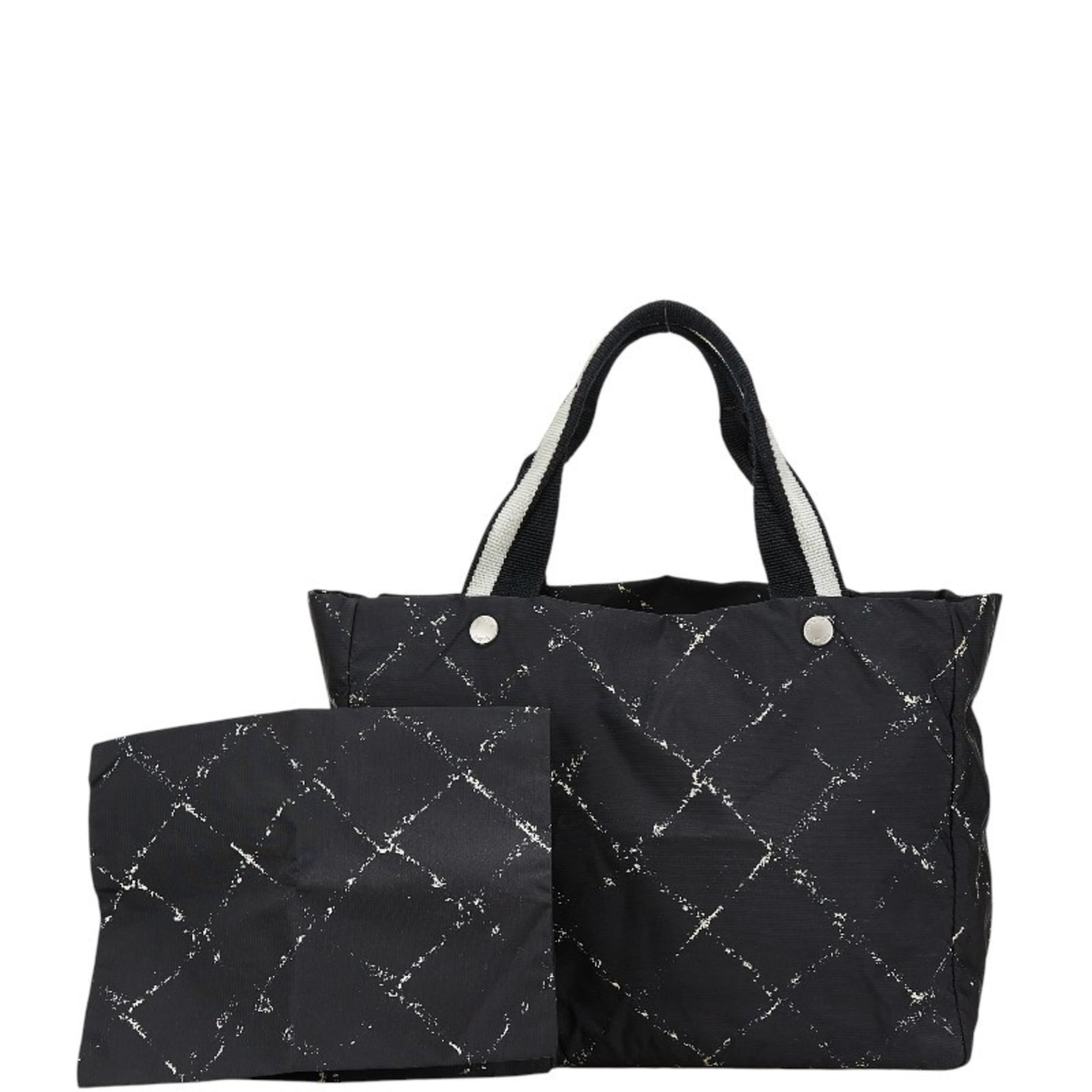 Chanel Travel line, Black, NYLON, tote