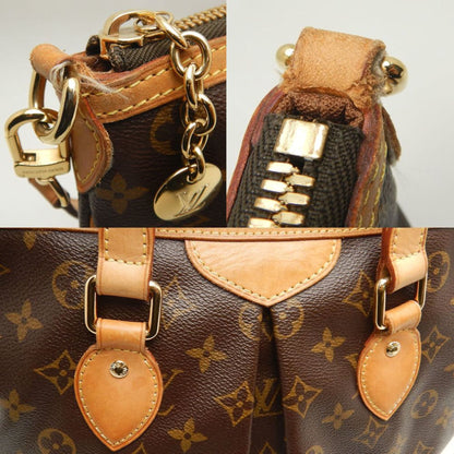 Louis Vuitton Palermo PM, Brown, Canvas, tote